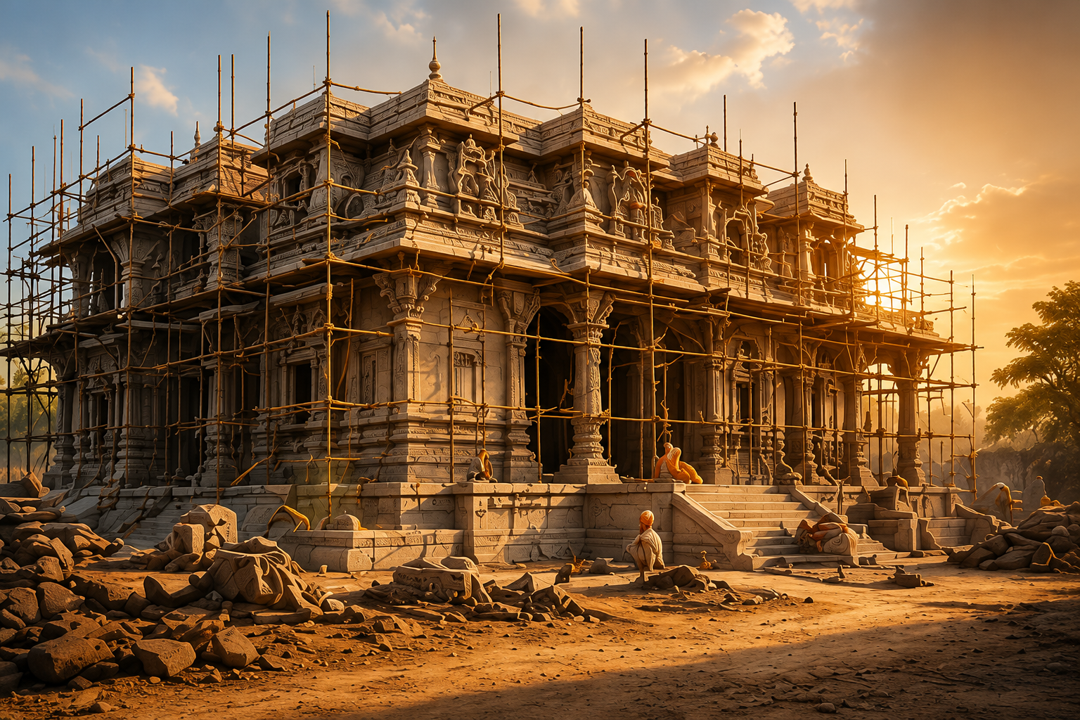 Temple Construction